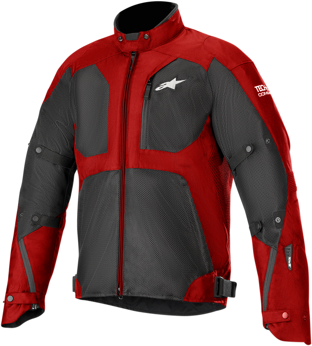 Chamarra Alpinestars Tailwind Air Waterproof  - Negro/Rojo