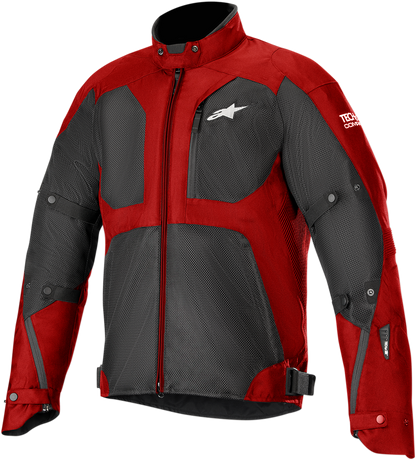 Chamarra Alpinestars Tailwind Air Waterproof  - Negro/Rojo