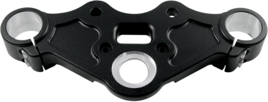 Blackline Top Triple Tree - 41 mm - Flat Black - '11-'13 FXS