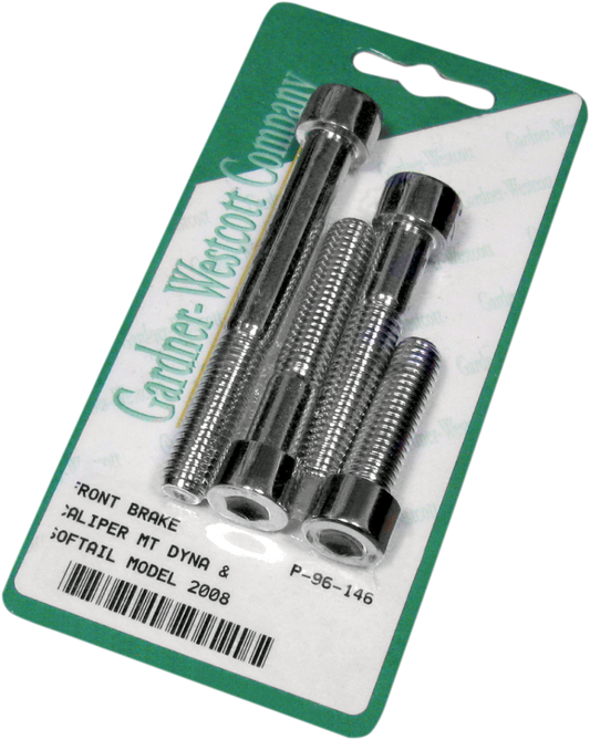 Front Caliper Bolt Set - Polished