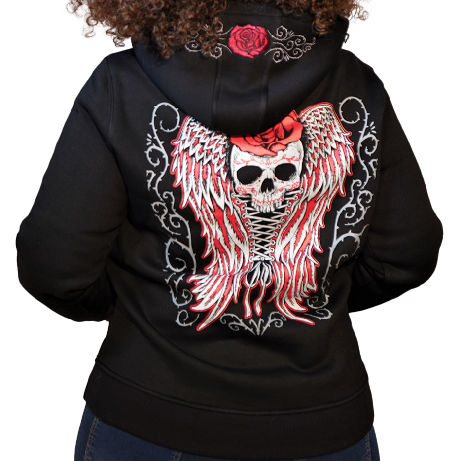 Sudadera Lethal Threat Skulls and Thorns