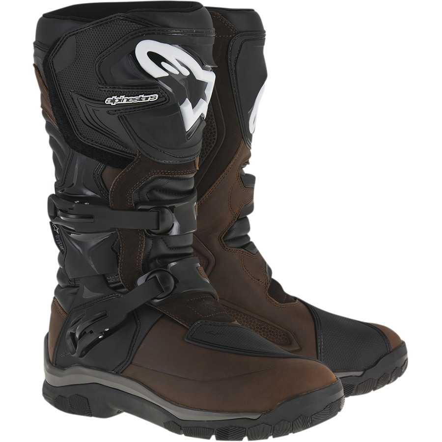 Botas Alpinestars Corozal Adventure Drystar - negro/cafe