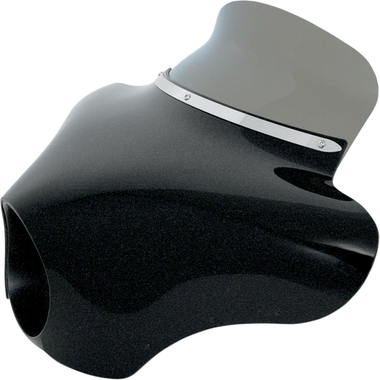 Batwing Spoiler Shield - 6.5" - Black