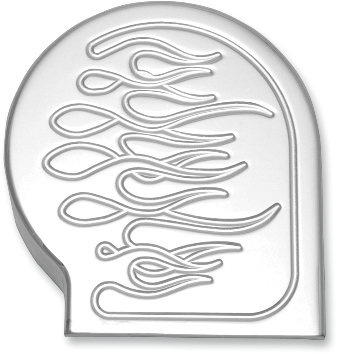 Horn Cover - Front - Flame