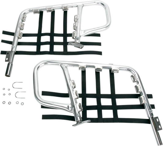 Nerf Bars - LT250R - Natural/Black