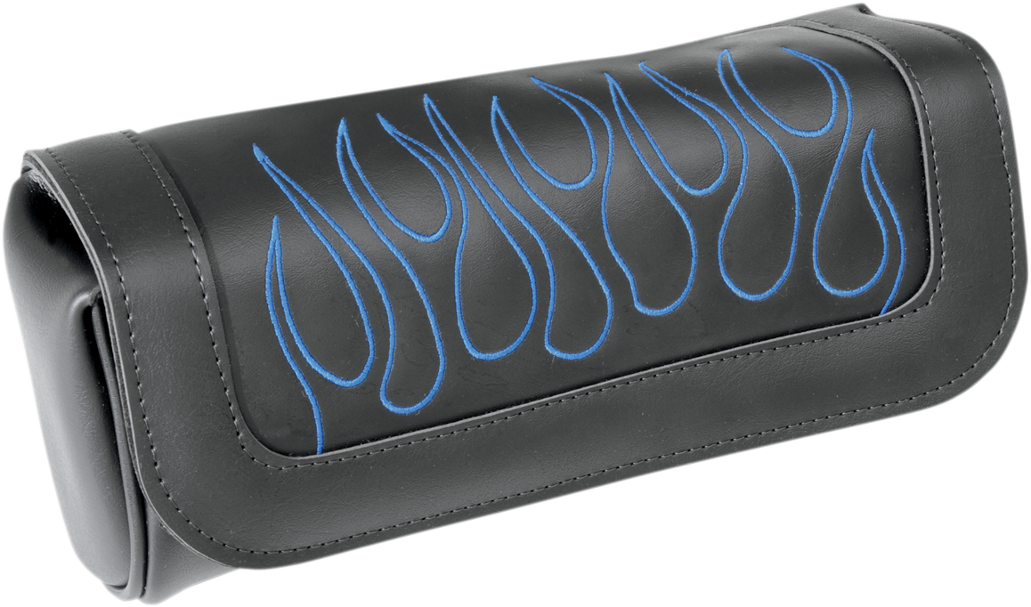 Highwayman Tattoo Tool Pouch - Flame - Blue