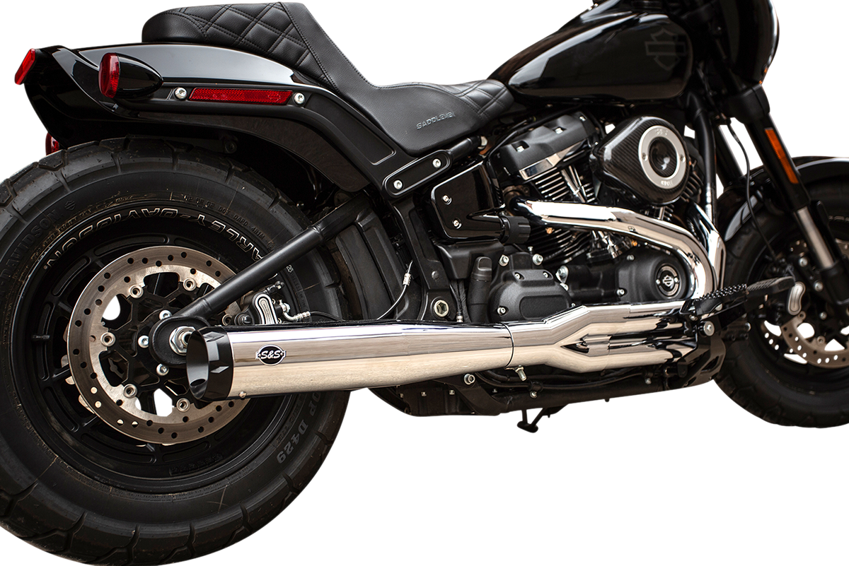 2:1 Exhaust for Softail - Chrome