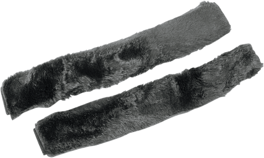 Cubiertas de correas de amarre de peluche 1.5"