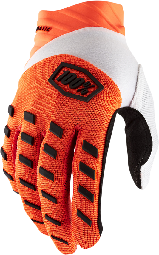 Airmatic Gloves - Fluorescent Orange -  Large