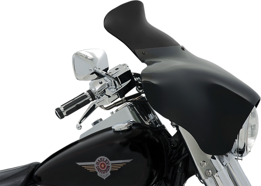 Batwing Spoiler Shield - 9" - Dark Black Smoke