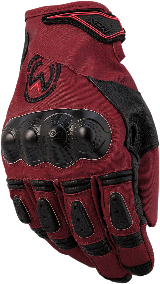 XCR™ Gloves - Maroon/Black - Small