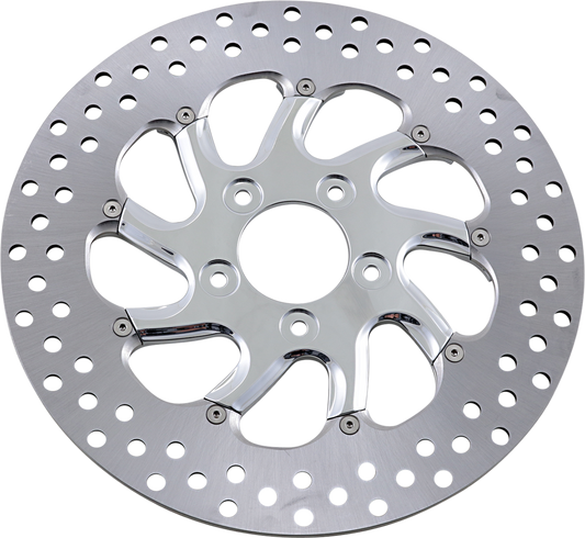 Brake Rotor - 11.8" - Torque - Chrome