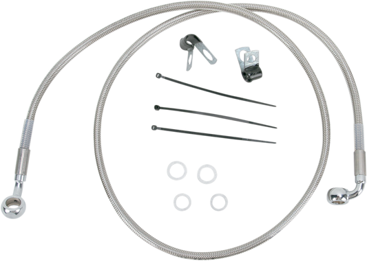 Línea de Freno Delantero de 2" de Acero Inoxidable