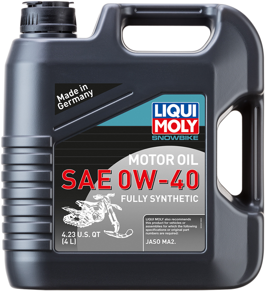 Snowbike Synthetic Oil -  0W-40 - 4 L