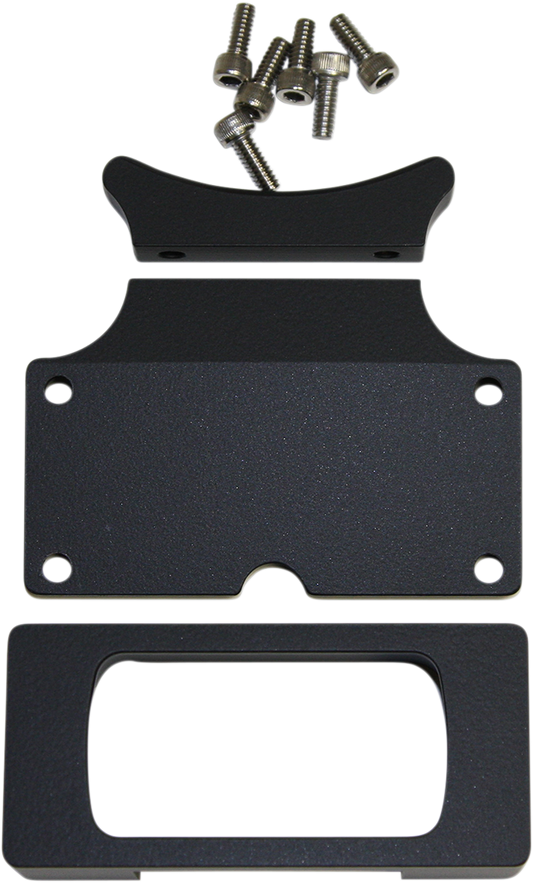 Gauge Relocation Bracket - Black