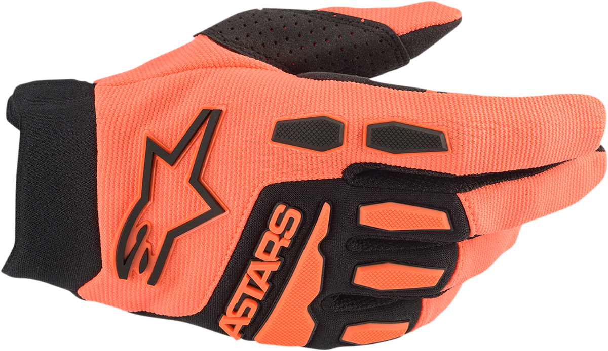 Full Bore Gloves - Orange/Black - Small