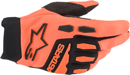 Full Bore Gloves - Orange/Black - Small