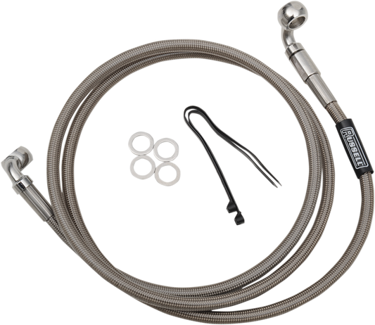 Brake Hose - 54" - 90° 3/8"