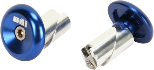 Bar End - Aluminum - Watercraft - Blue