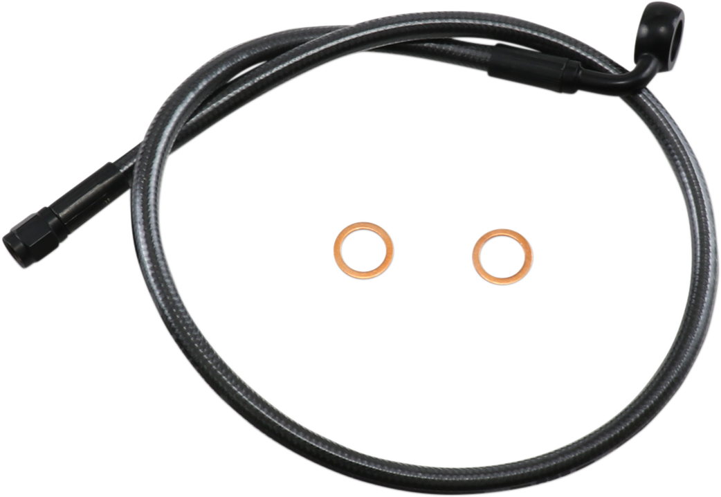Brake Line - 90° 12 mm - Black Pearl - 26"