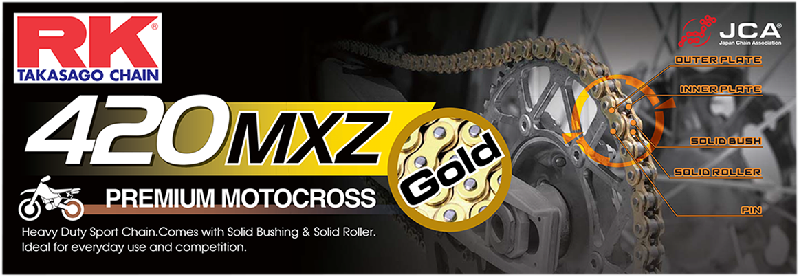 420 MXZ - Heavy Duty Drive Chain - 118 Links