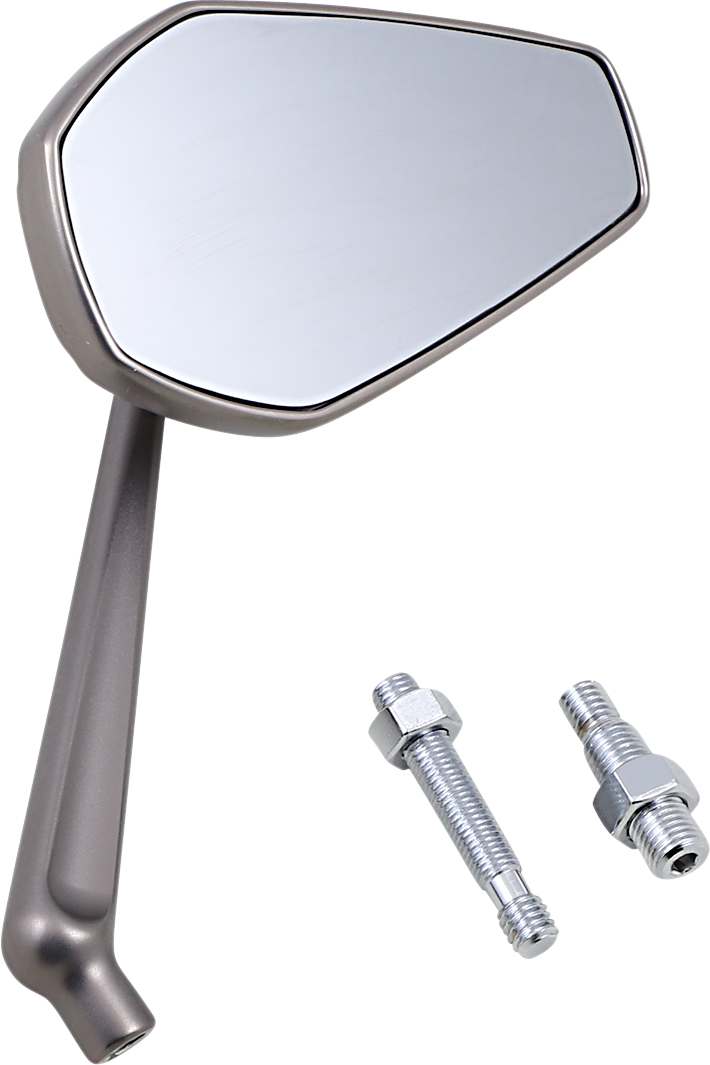 Mini Stocker Mirror - Titanium - Left