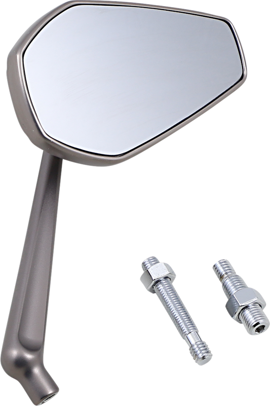 Mini Stocker Mirror - Titanium - Right