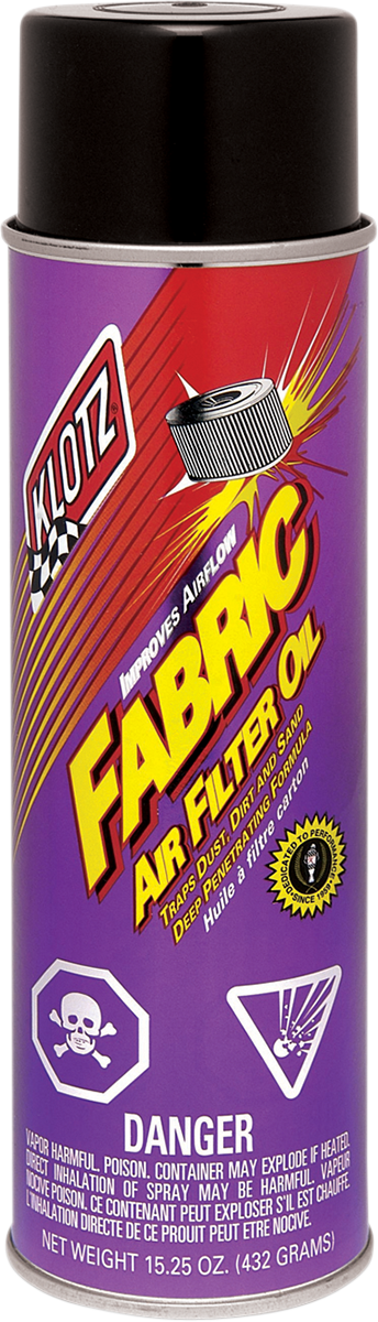 Fabric Filter Oil - 15.25 oz. net wt. - Aerosol