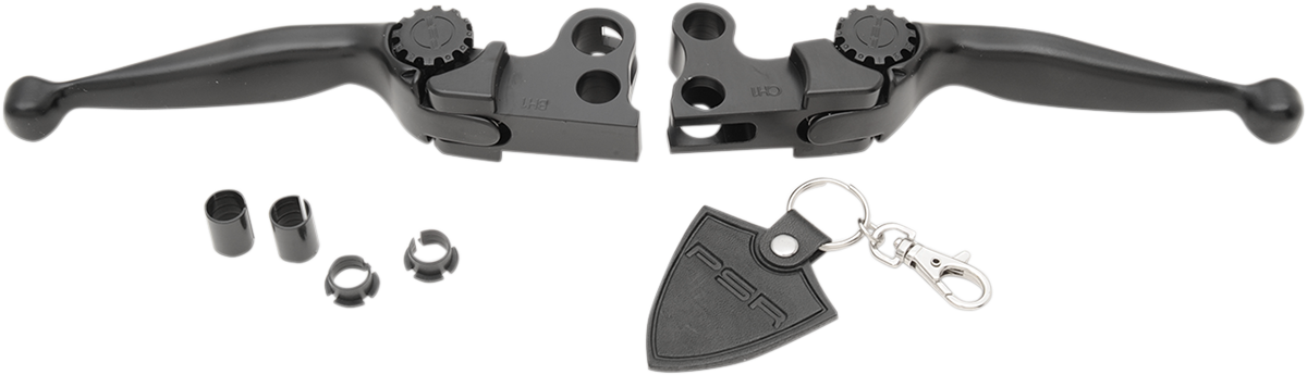 Black Journey Lever Set for Harley Davidson9051
