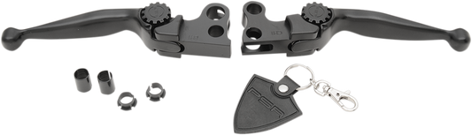 Black Journey Lever Set for Harley Davidson9051