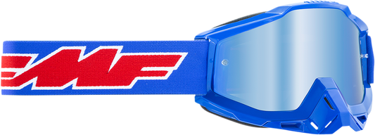 PowerBomb Goggles - Rocket - Blue - Blue Mirror