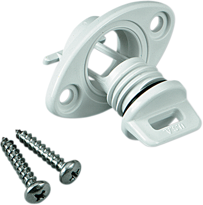 Drain Plug - White - Sea Doo