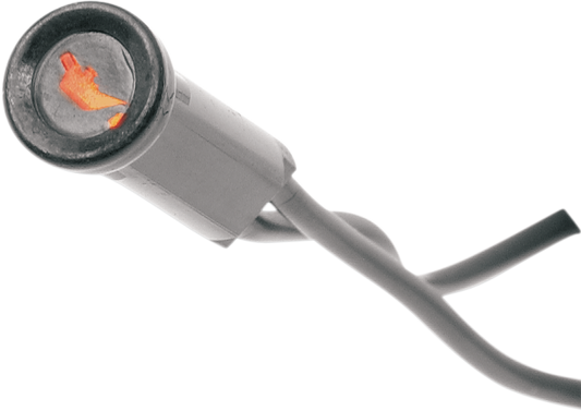 Snap-In Indicator Light - Oil Indicator - Black Bezel