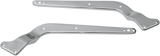 Cubiertas de soportes de salpicadera trasera cromo