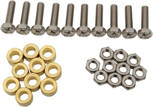 Battery Bolt/Nut Set - 6X22SS