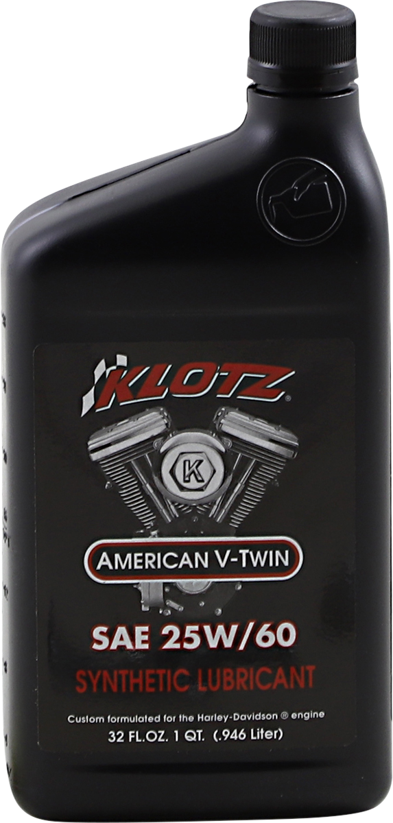 V-Twin Synthetic Engine Oil - 25W-60 - 1 U.S. quart