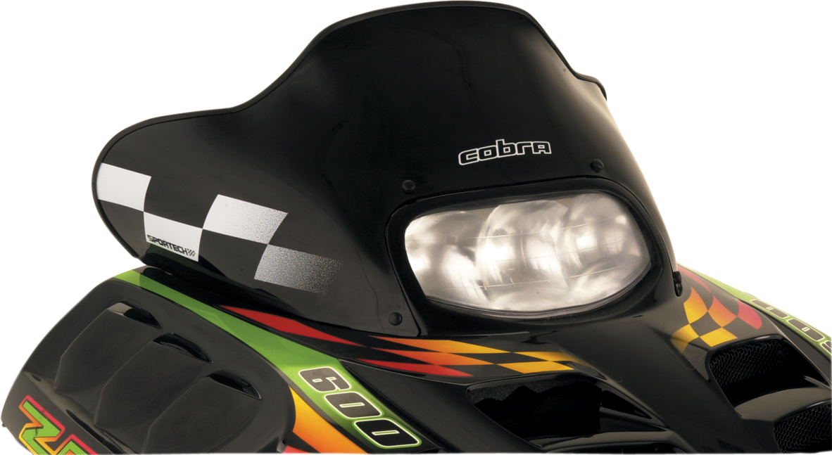 Windshield - 13" - Black - Arctic Cat