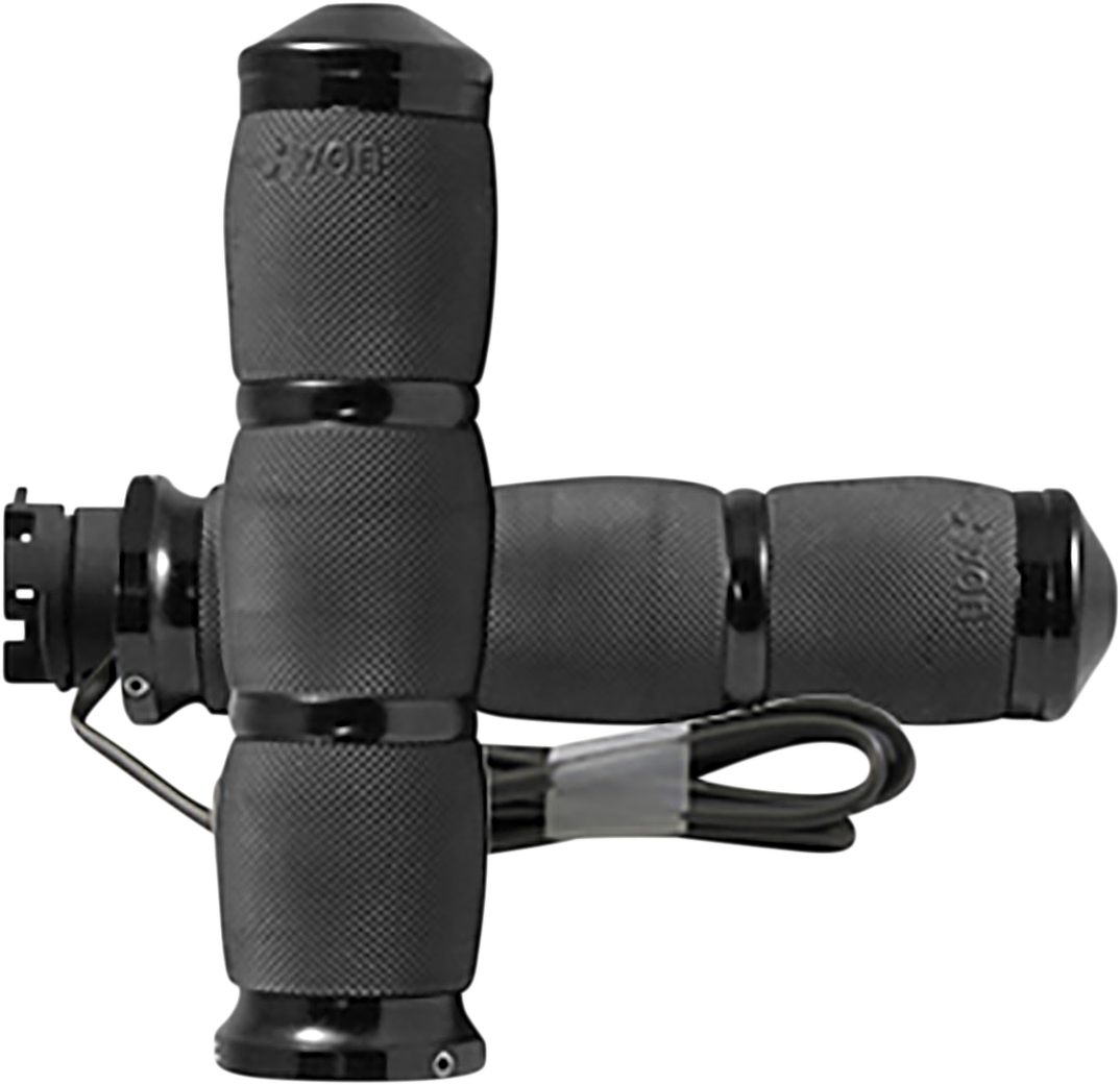 Grips - Heated - Air Cushion - Indian - Black