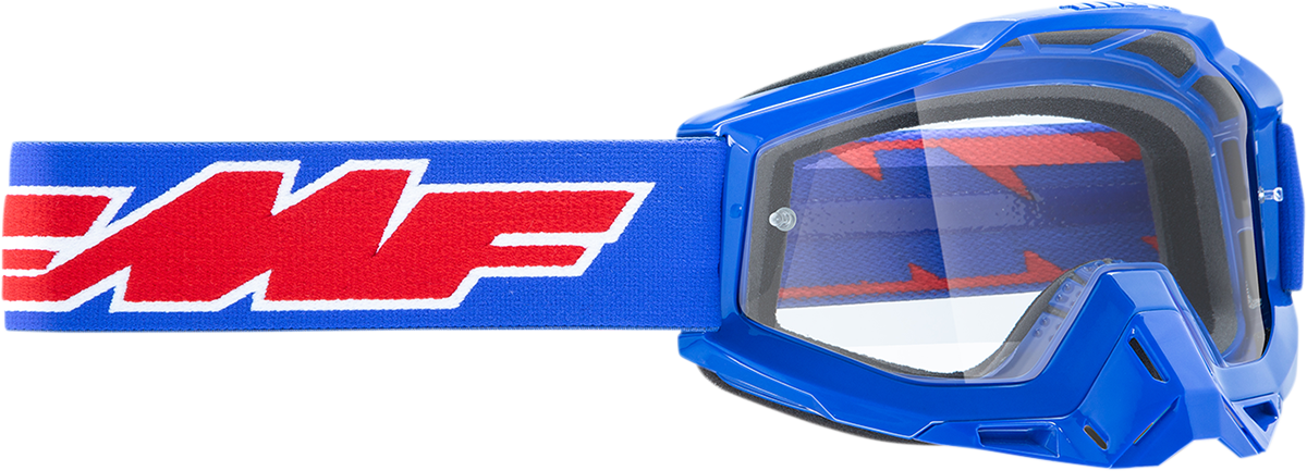 PowerBomb Goggles - Rocket - Blue - Clear