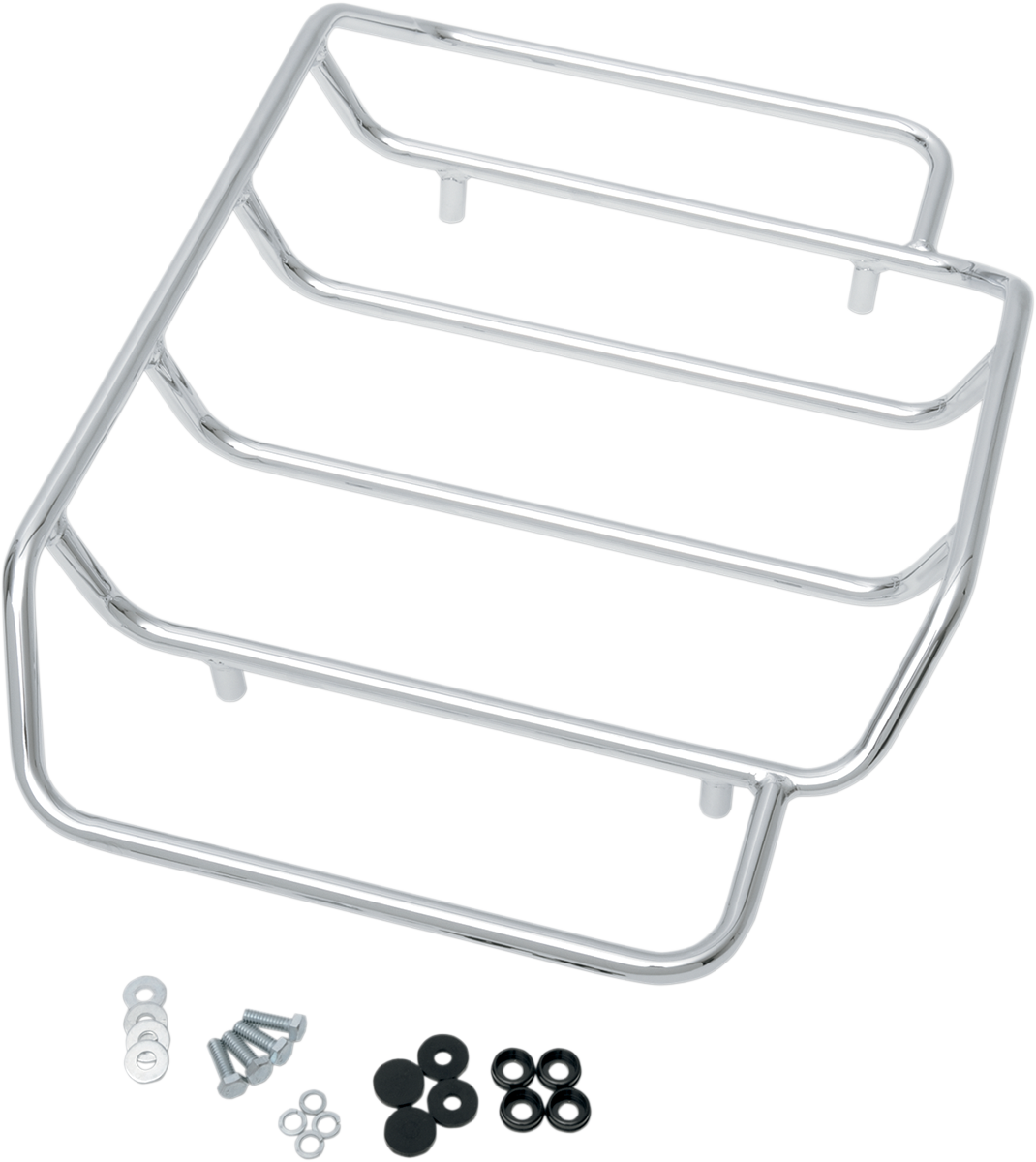 Parrilla Porta-Equipaje Fija  para tourpack Cromo