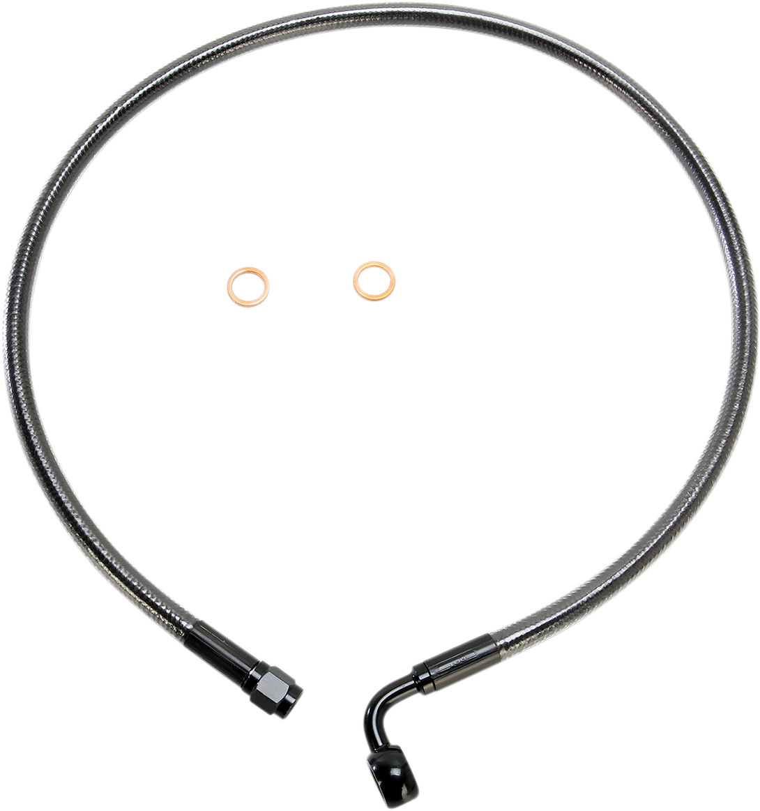 Brake Line - Front - Black Pearl - 28"