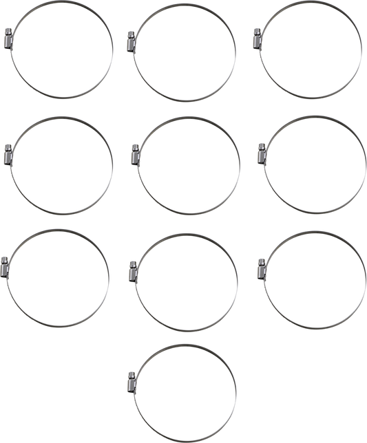 Embossed Hose Clamp - 100-120 mm