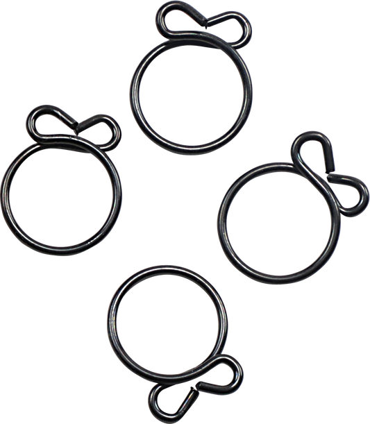 Wire Clamp Refill - Black - 4-Pack