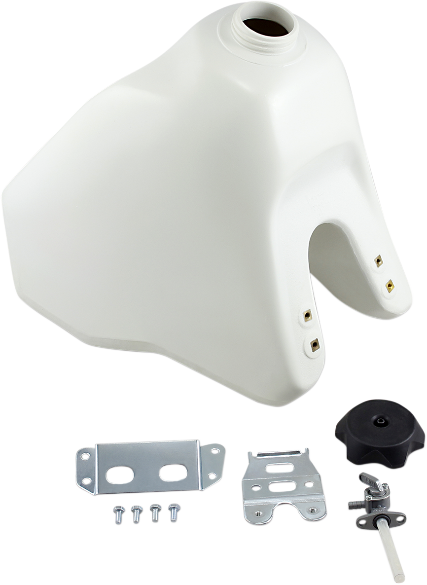 Gas Tank - White - 3.5 Gallon - Suzuki