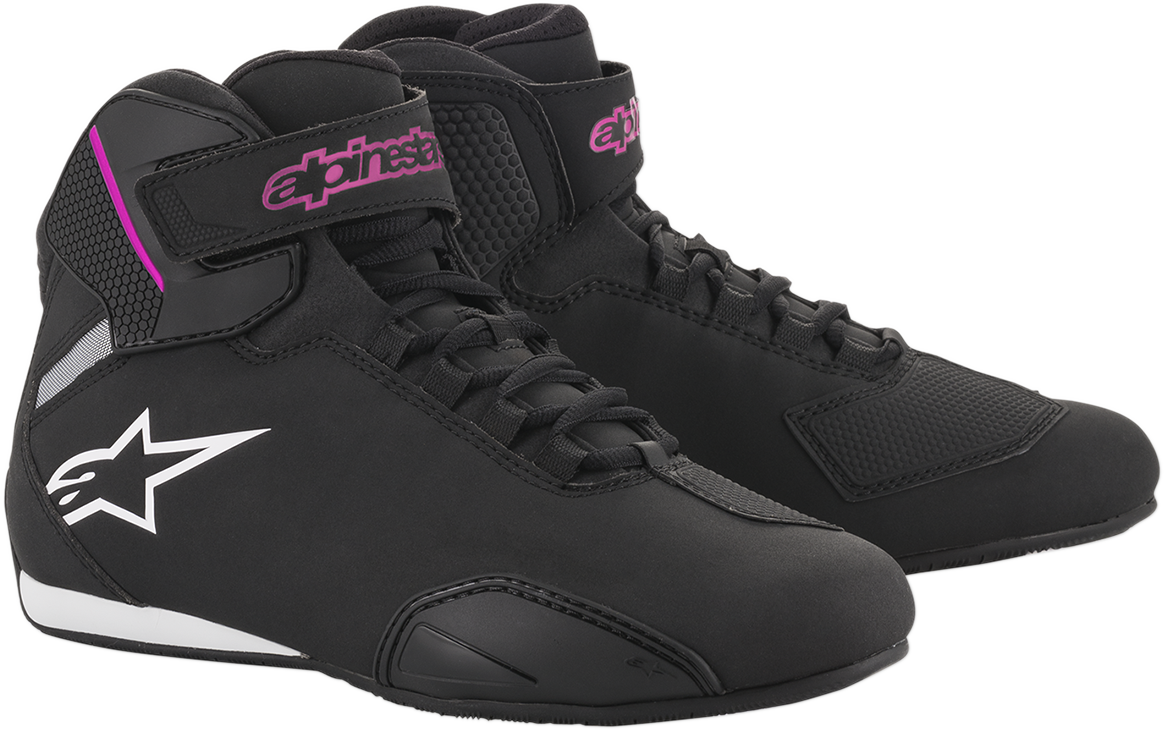 Tenis Alpinestars para Mujer Stella Sektor - Negro/Rosa