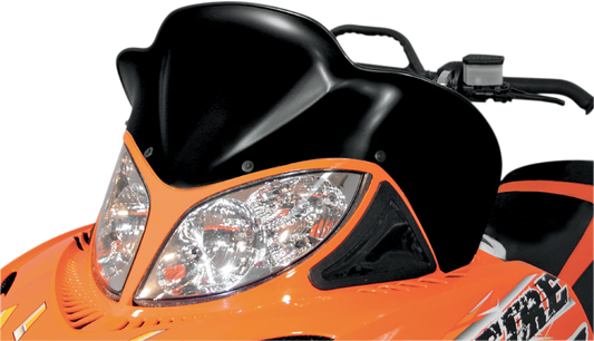 Windshield - 17" - Black - Arctic Cat