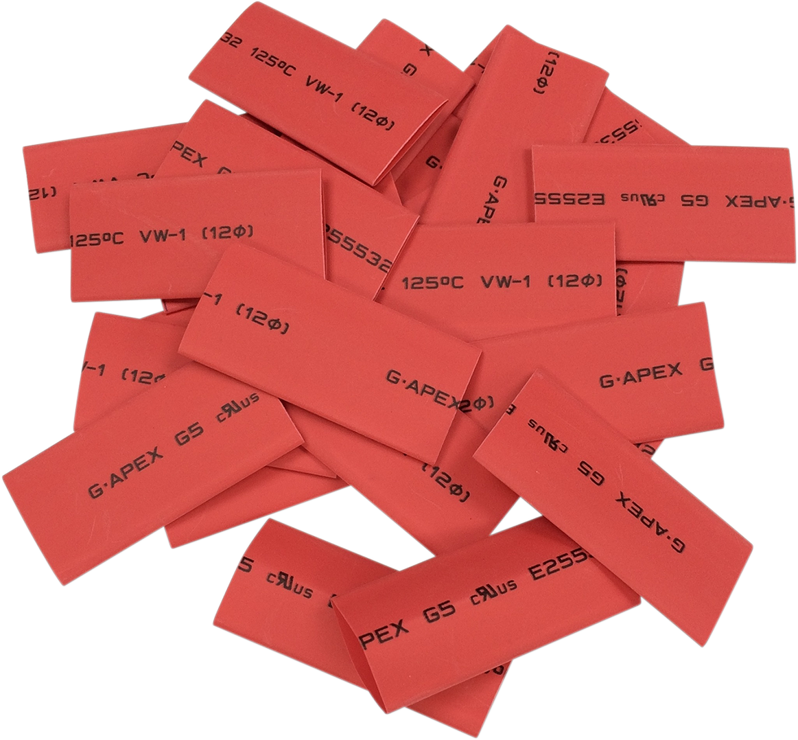 Heat Shrink tube - 25PK - Red