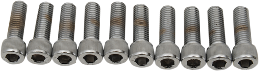 Tornillos allen estriado 1/4-28 X 7/8 cromo