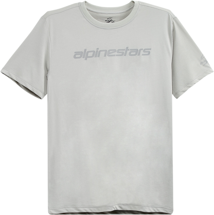 Playera Alpinestars Tech Linear Performance - Plateado