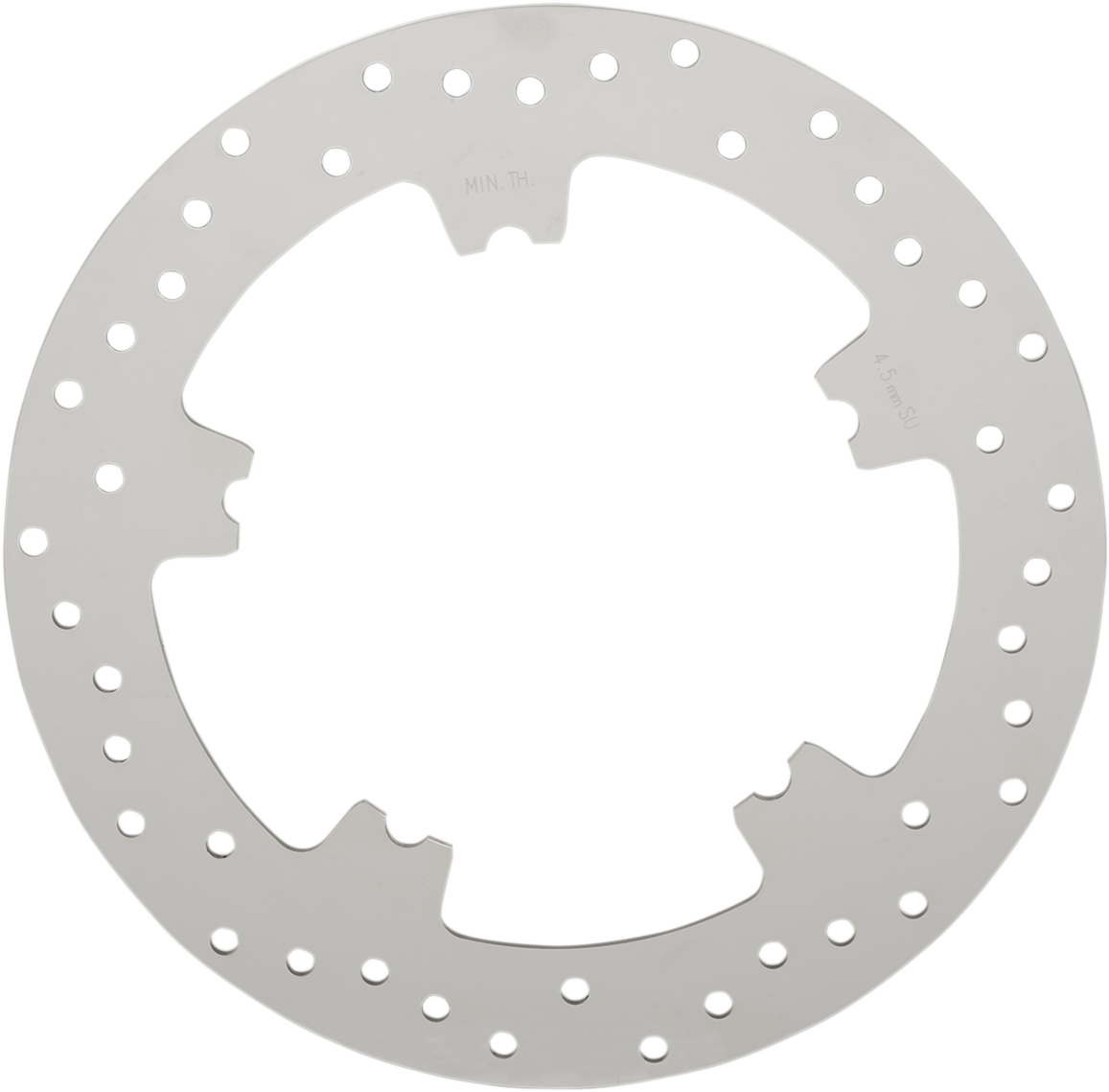 Drilled Brake Rotor - Front - 11.8" - Dyna/V-Rod